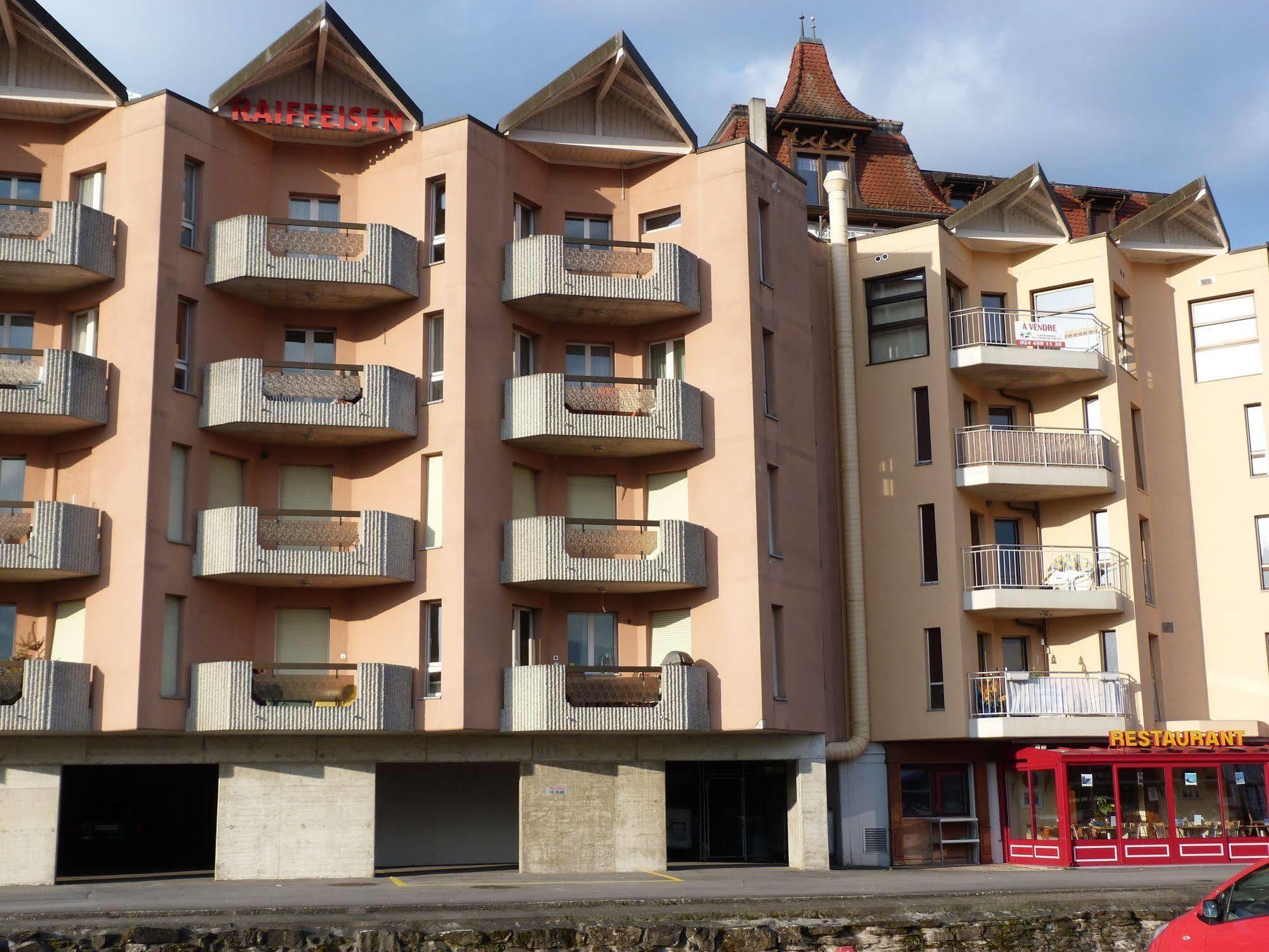 Le Lacustre 4Th Floor Port-Valais Exterior foto