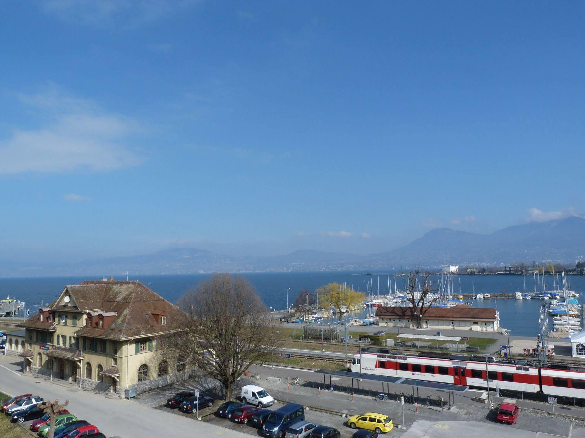 Le Lacustre 4Th Floor Port-Valais Exterior foto
